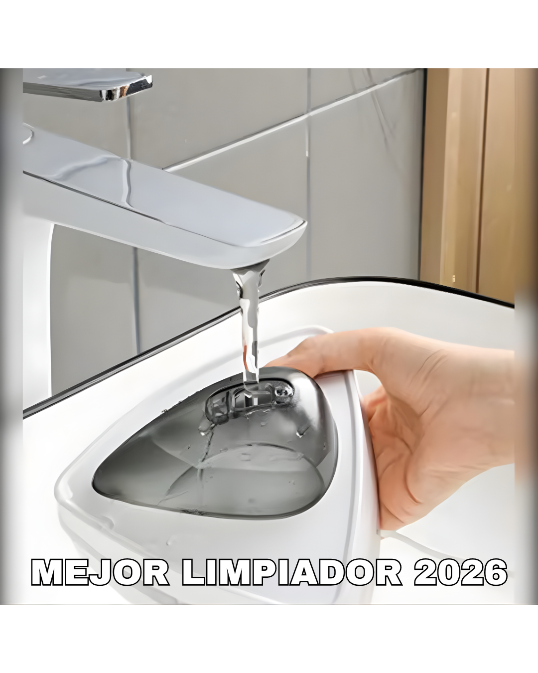 Limpiacristales magnético con depósito para líquido - LIMPIAPRO
